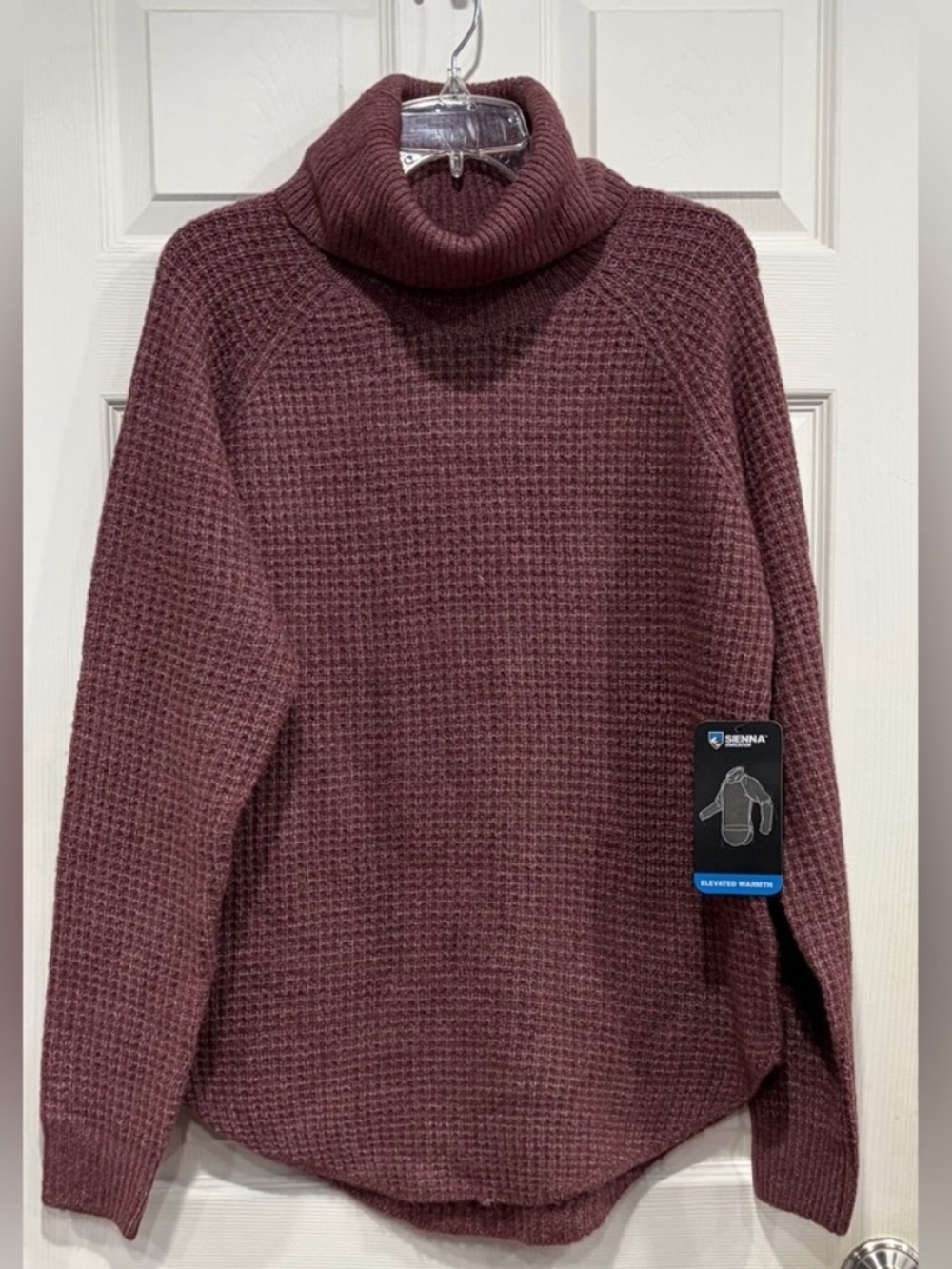 Kuhl Women's Medium Sienna Sweater Alpenrose Pink NWT Cozy Cabincore Roomy Fit